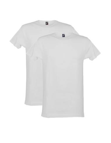 Alan Red T-Shirt Derby 2-Pack Bianca