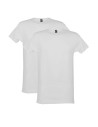 Alan Red T-Shirt Derby 2-Pack White