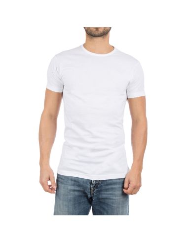 Alan Red T Shirt Derby 2 Pack White