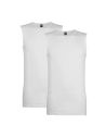 Alan Red Sleeveless Shirt Montana 2 Pack Blanco