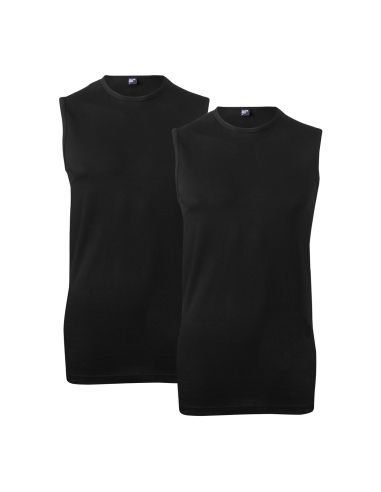 Alan Red Sleeveless Shirt Montana 2Pack Black