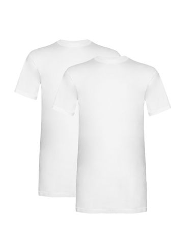 T-shirt Alan Red Viriginia Long 2Pack Blanc